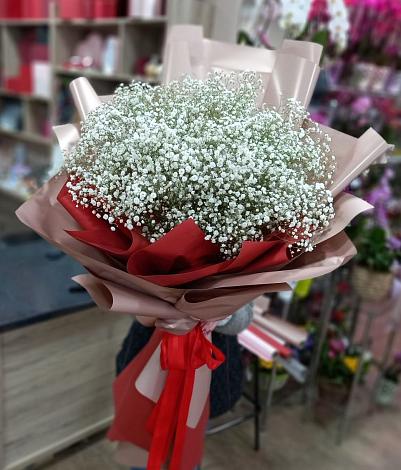 Букет цветов из: Гипсофила в Вознесеновке