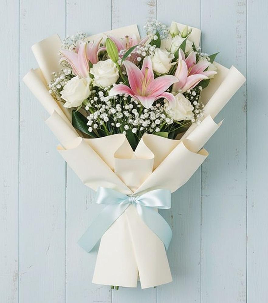 Букет цветов из: Лилии в Вознесеновке