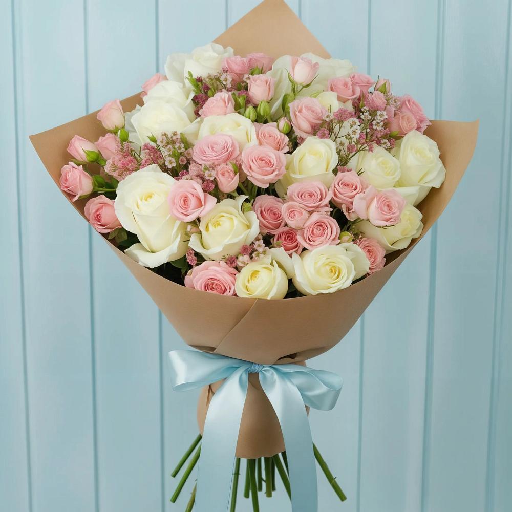 Букет цветов из: Розы в Вознесеновке
