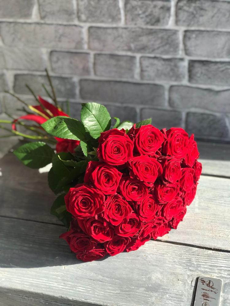 Букет Красные розы Фридом в Вознесеновке