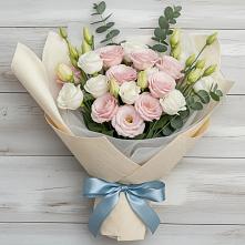 Букет цветов из:  Лизиантусы #REPLACE_PRED# Вознесеновке