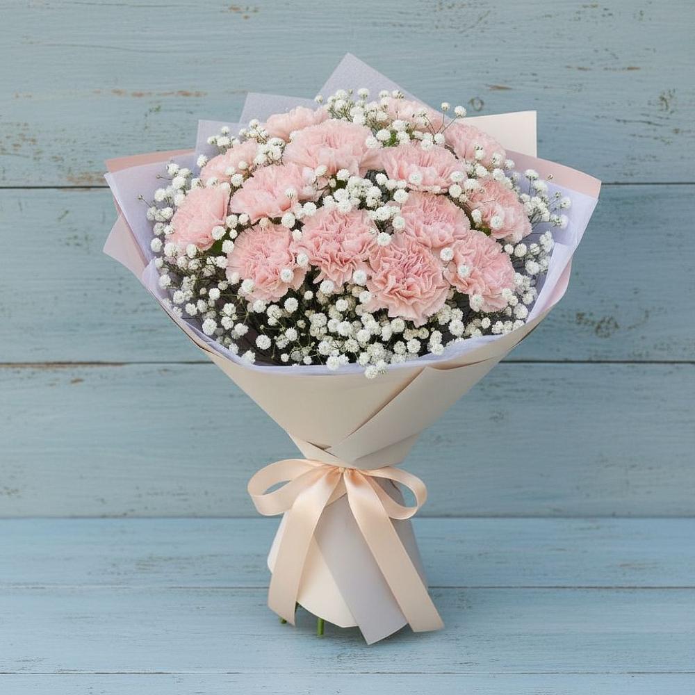 Букет цветов из: Гвоздики в Вознесеновке