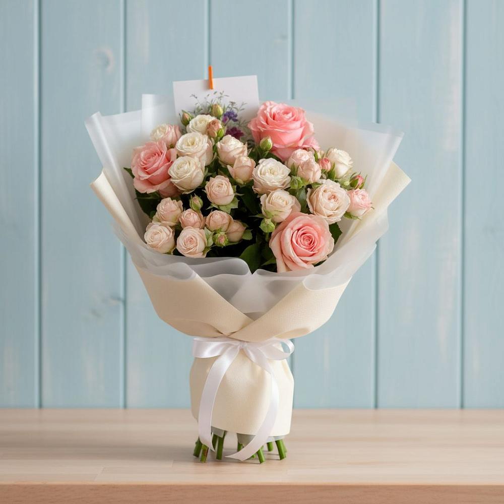 Букет цветов из: Розы в Вознесеновке