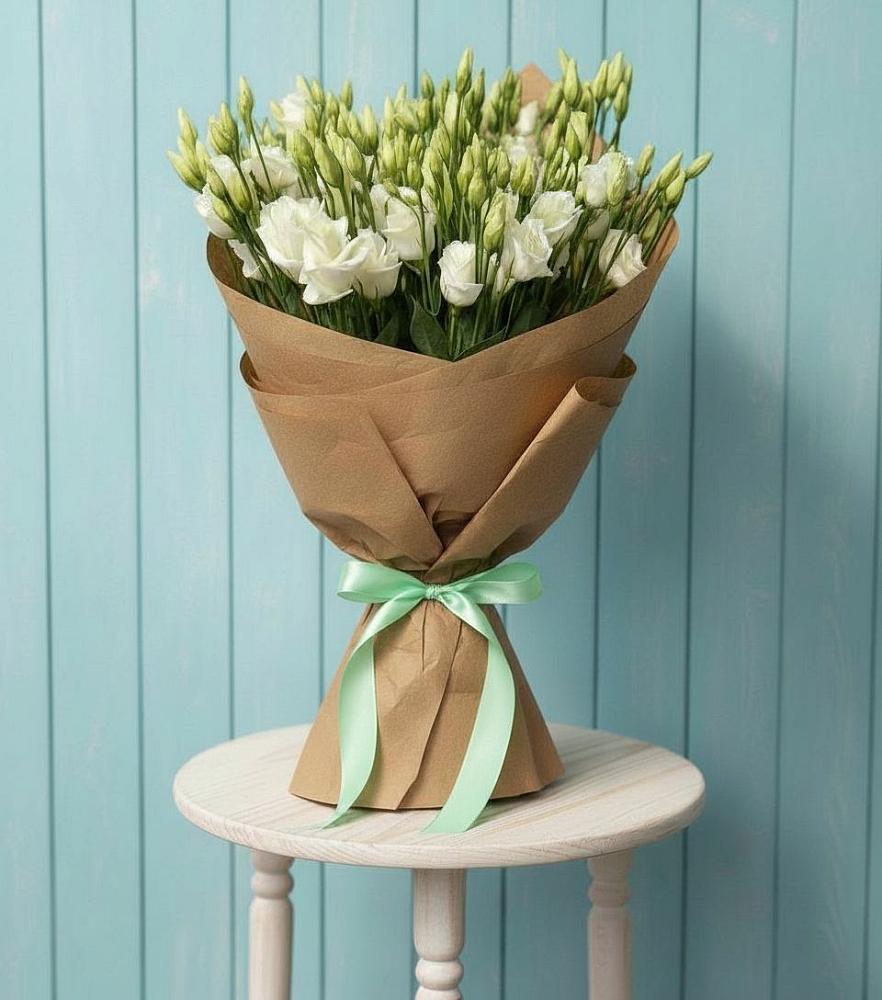 Букет цветов из: Лизиантусы в Вознесеновке