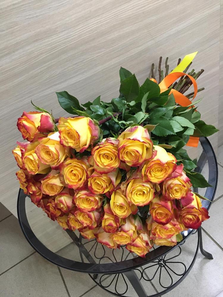 Букет Желтые розы в Вознесеновке