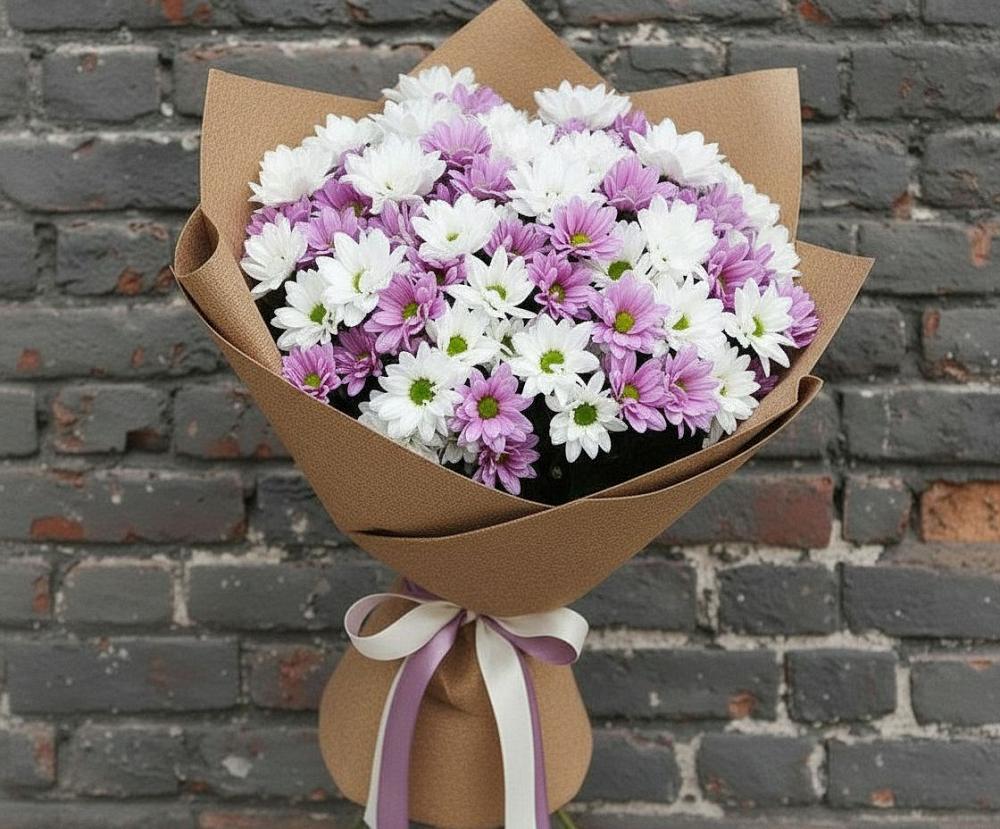 Букет цветов из: Хризантемы в Вознесеновке