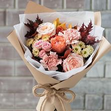 Букет цветов из:  Гвоздики, Хризантемы и Розы #REPLACE_PRED# Вознесеновке