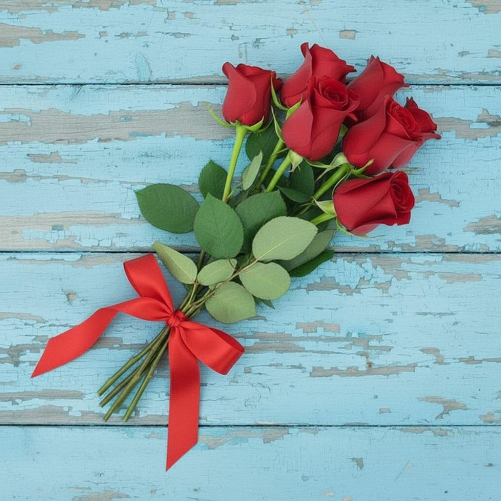 Букет Красные розы в Вознесеновке